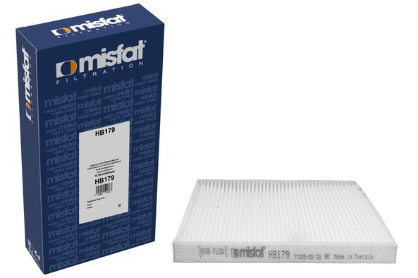 Filtro de habitáculo MISFAT FILTRATION ref. HB179